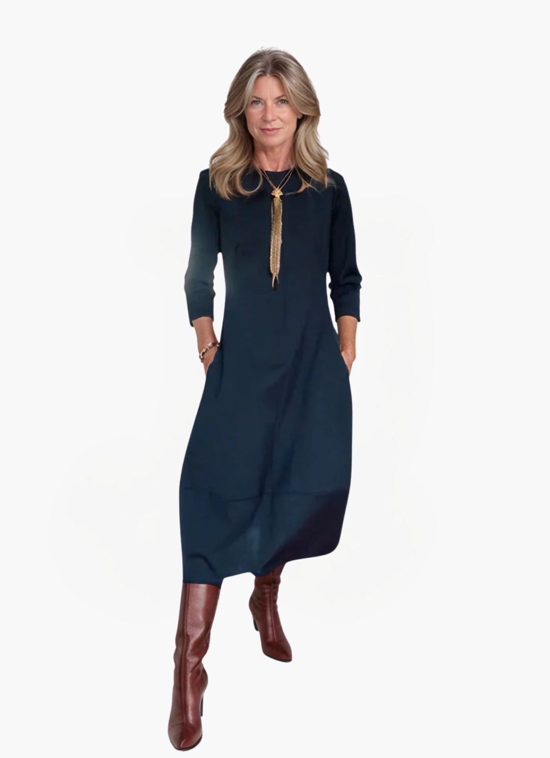 James & Elly™ | Midi Elegant Coat