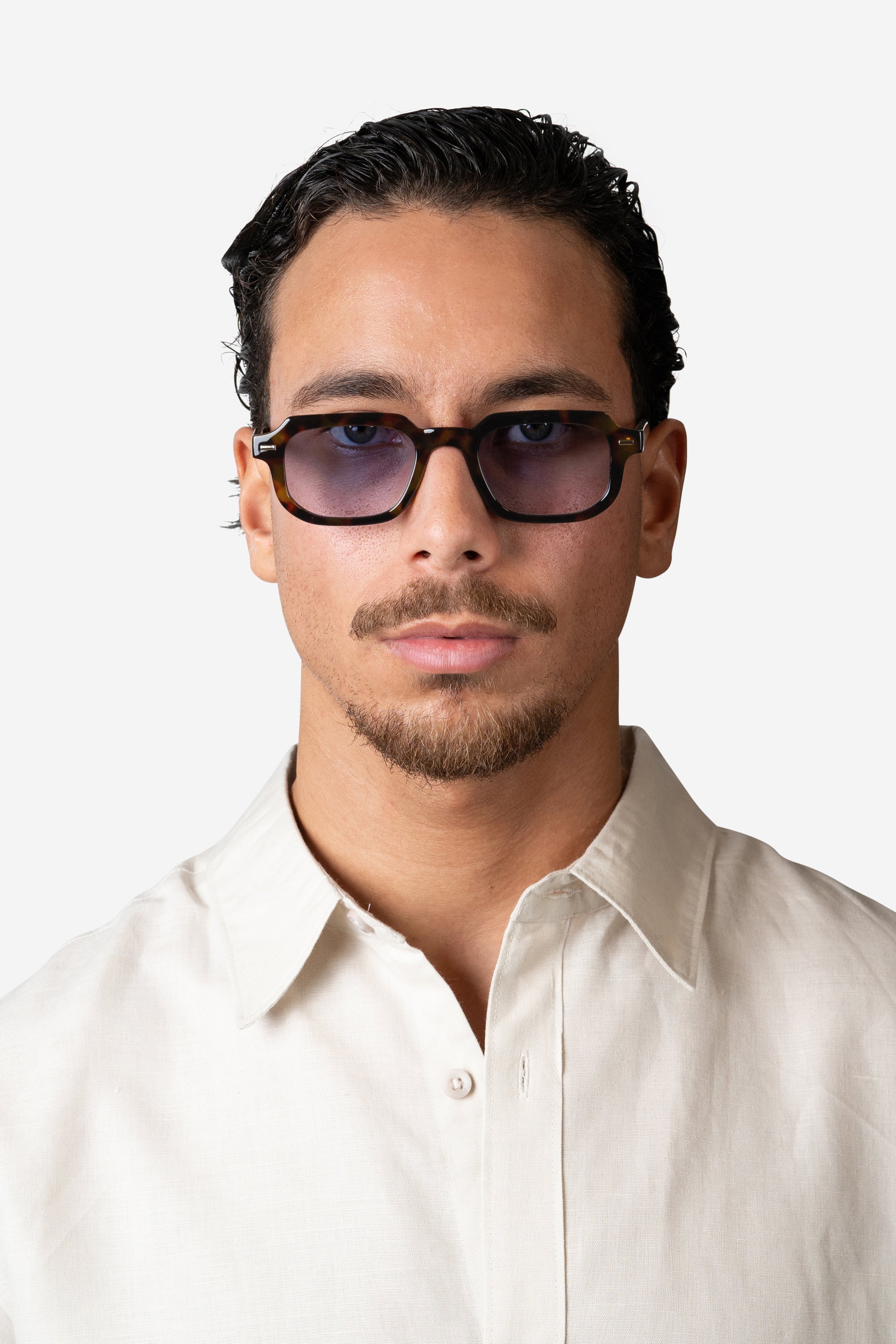 James & Elly™ | Sirocco sunglasses - Tortoise/Gradient Dark Blue