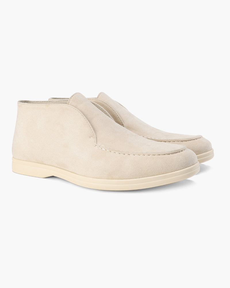 James & Elly™ | High Suede Loafers