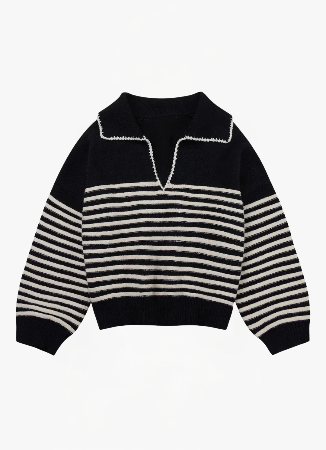 James & Elly™ | Striped Jumper Bold Chic Crosswalk