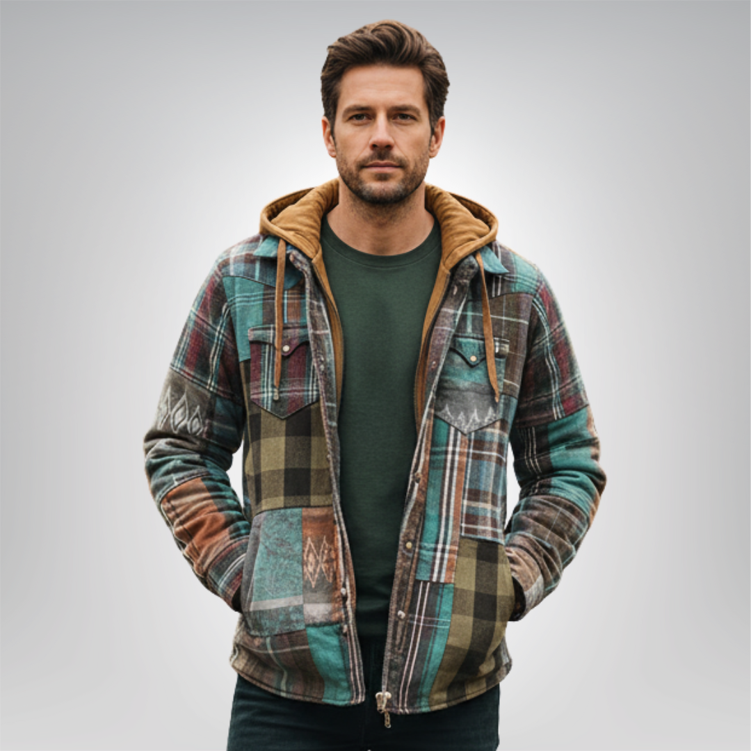 Andrew | Aurelian Heritage Patchwork Jacket
