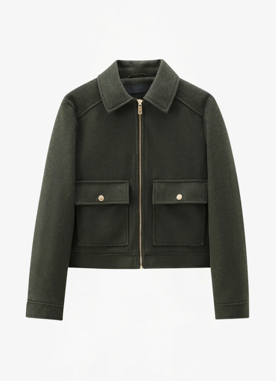 James & Elly™ | Tweed Zip Jacket