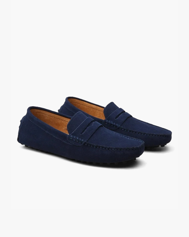 James & Elly™ | Suede Driver Loafers