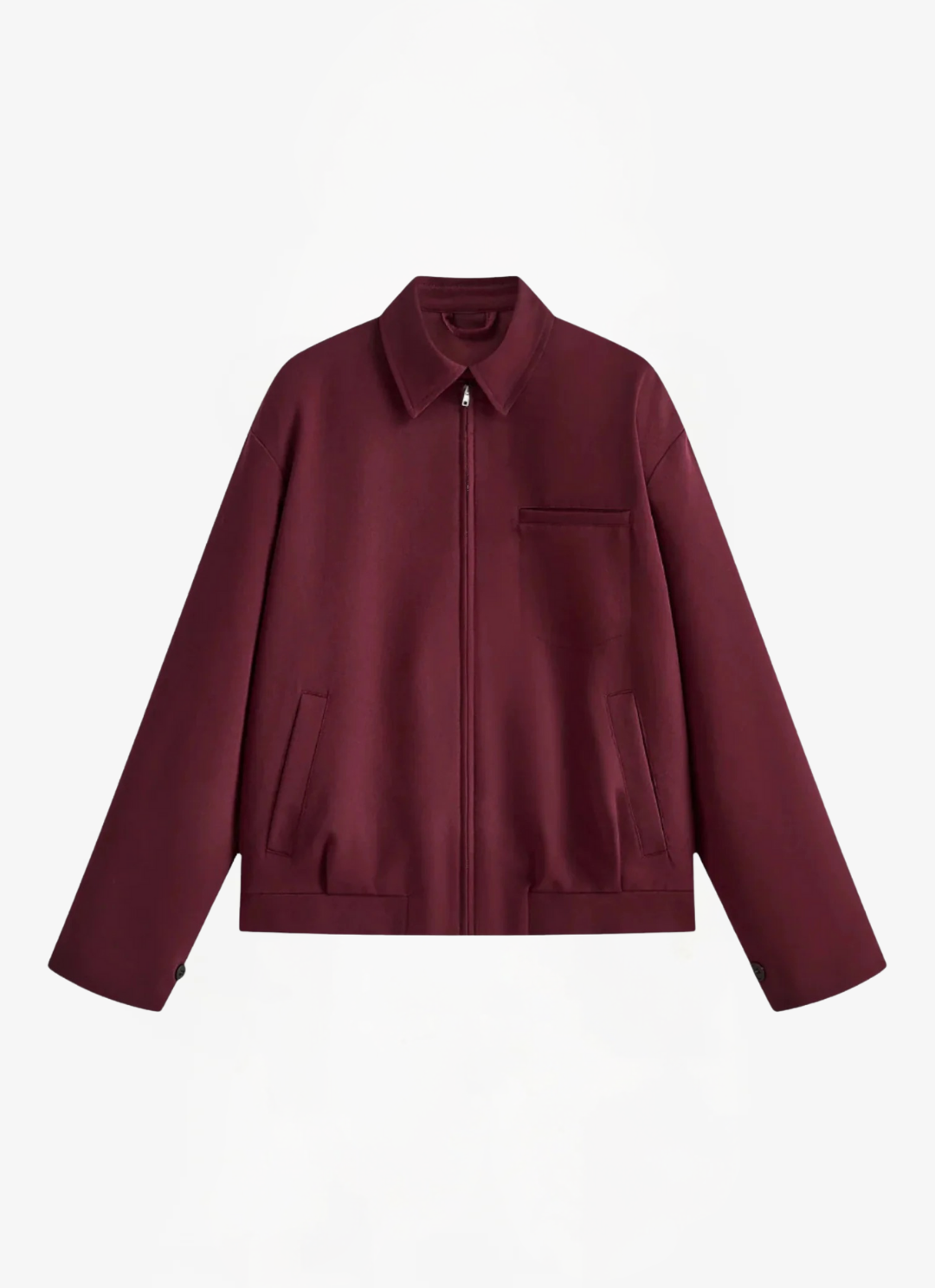James & Elly™ | Vintage Bordeaux Jacket
