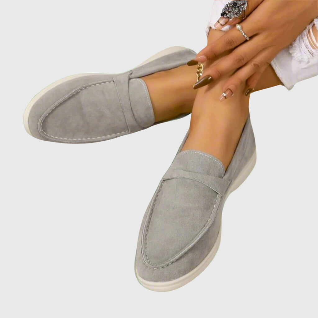 Molly - Suede Loafers
