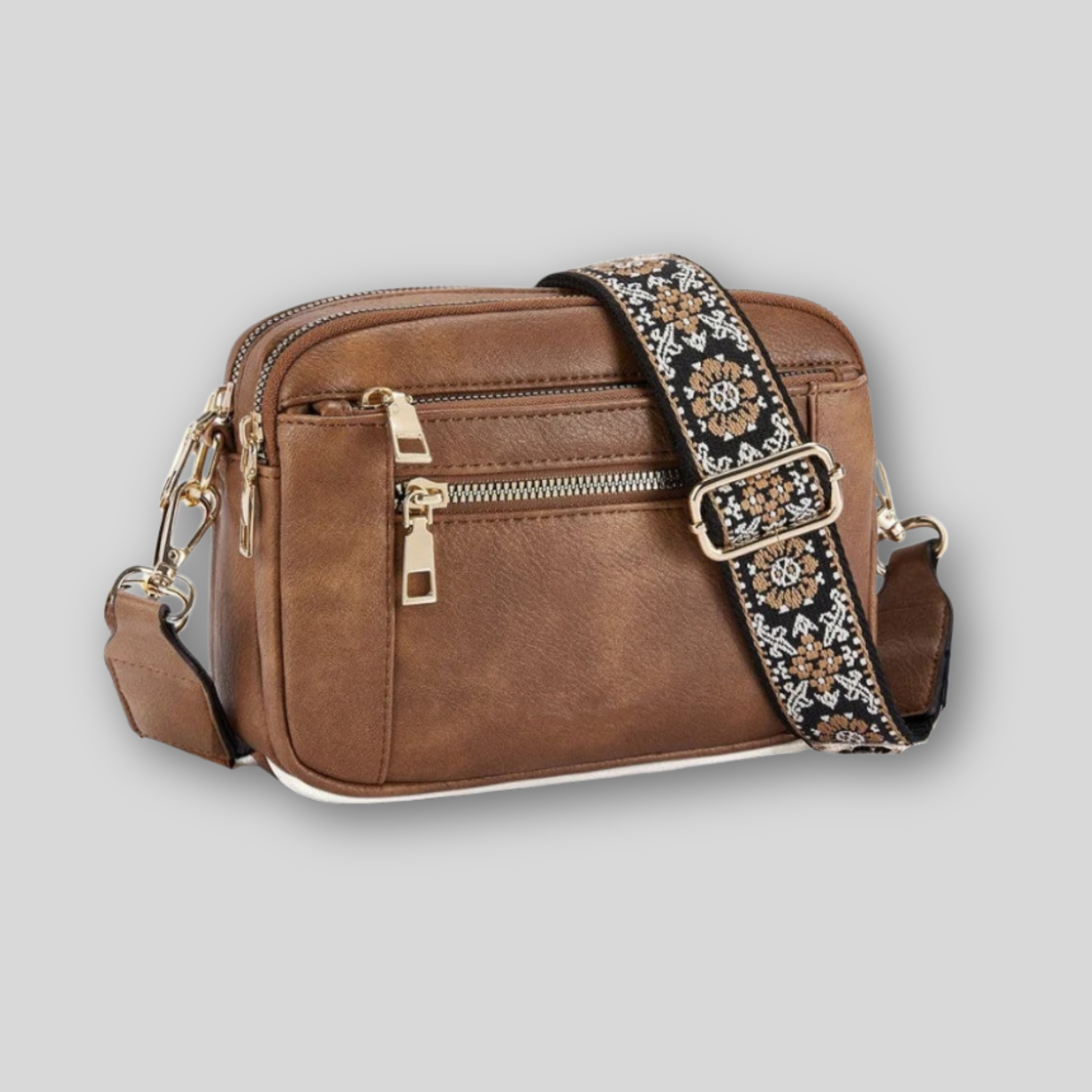 Camilla | Refined Leather Shoulder Bag