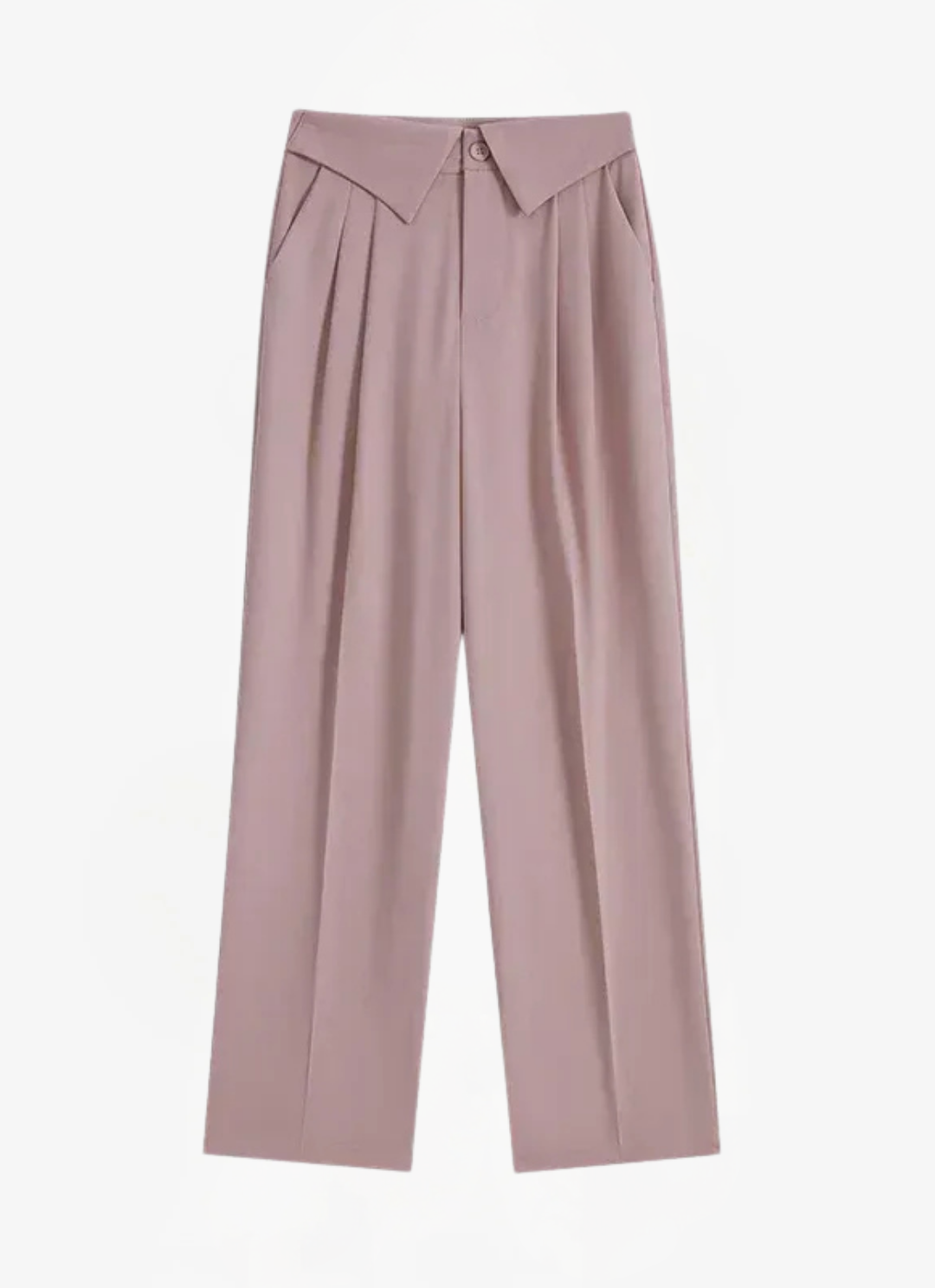 James & Elly™ | Elegant Wide-Leg Trousers with Texture