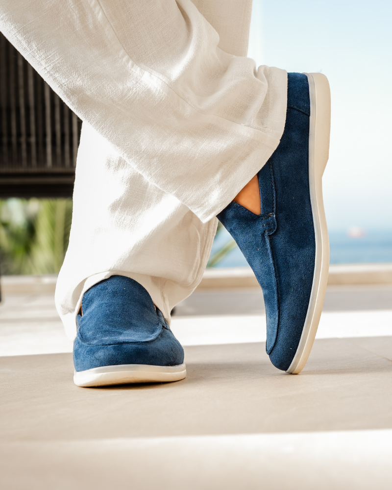 James & Elly™ | Suede Loafers