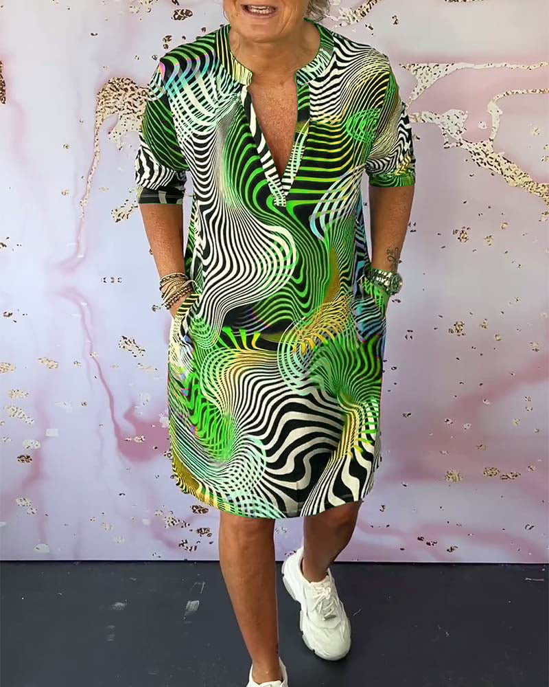 James & Elly™ | Illusion Dress with T-Shirt Cut