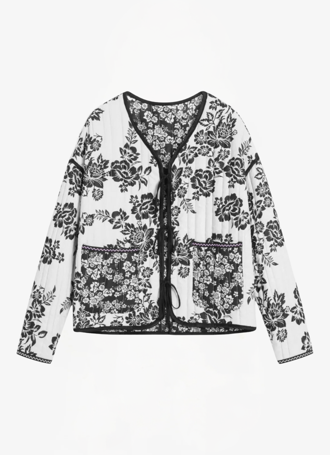 James & Elly™ | Floral Reversible Jacket