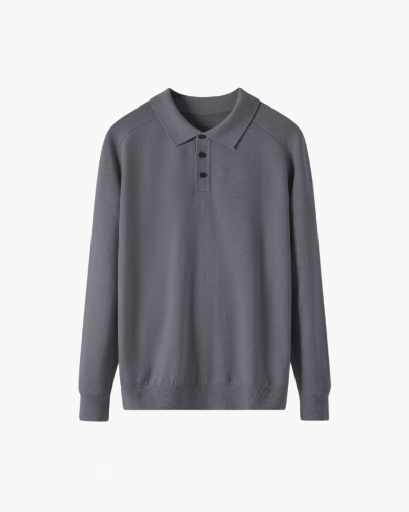 James & Elly™ | Wool Polo (longsleeve)