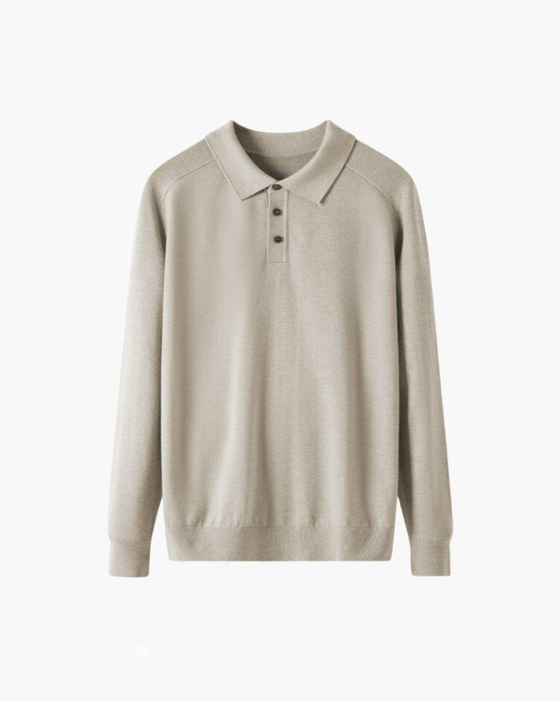James & Elly™ | Wool Polo (longsleeve)