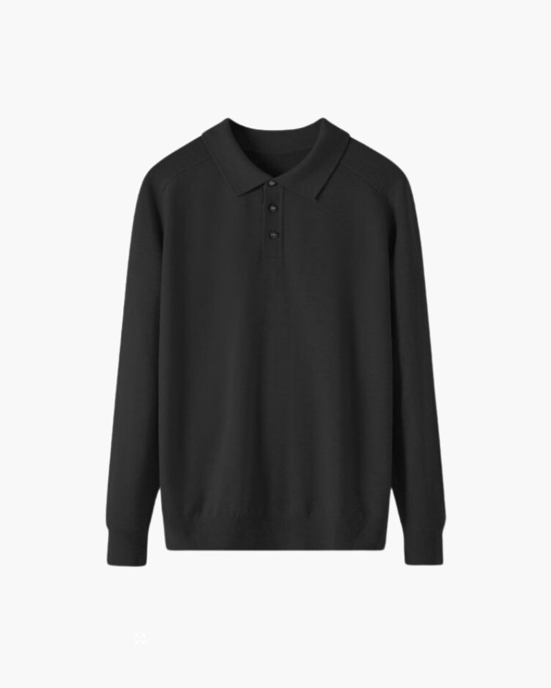 James & Elly™ | Wool Polo (longsleeve)