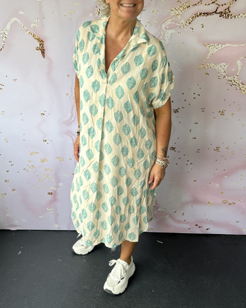 James & Elly™ | Light Shirt Dress