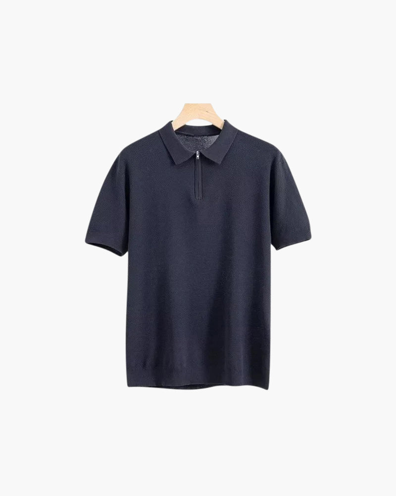 James & Elly™ | Zip Up Polo