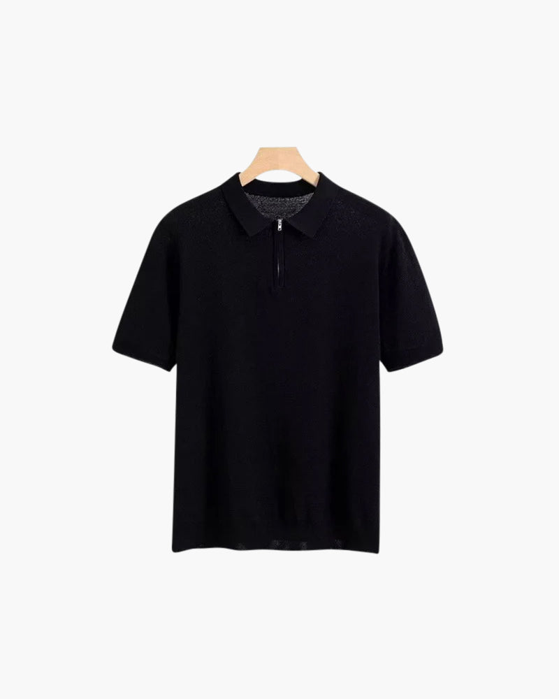 James & Elly™ | Zip Up Polo