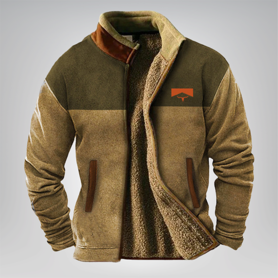 Daniel | Casual Fleece Jacket with Thermal Lining
