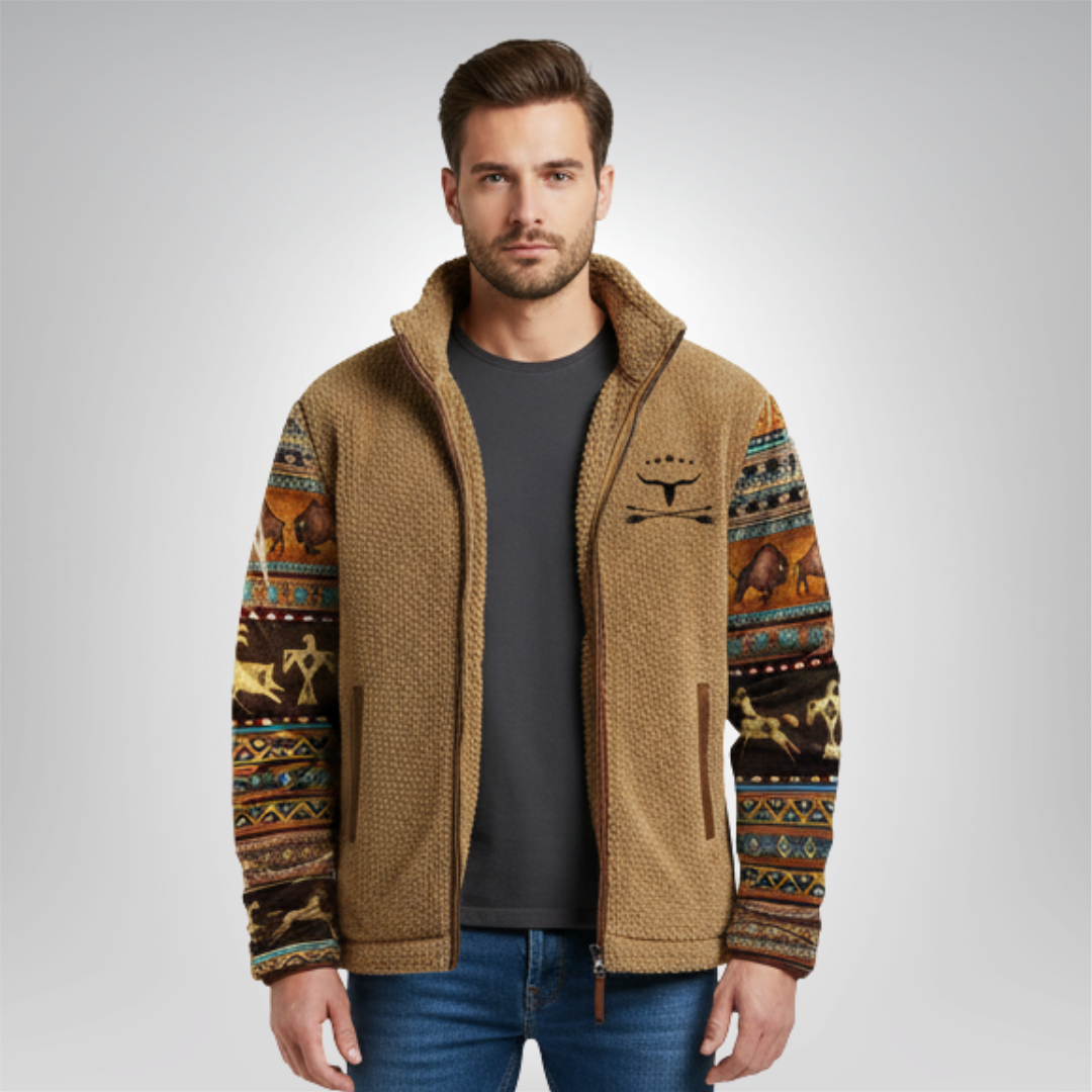 Daniel | Casual Fleece Jacket with Thermal Lining