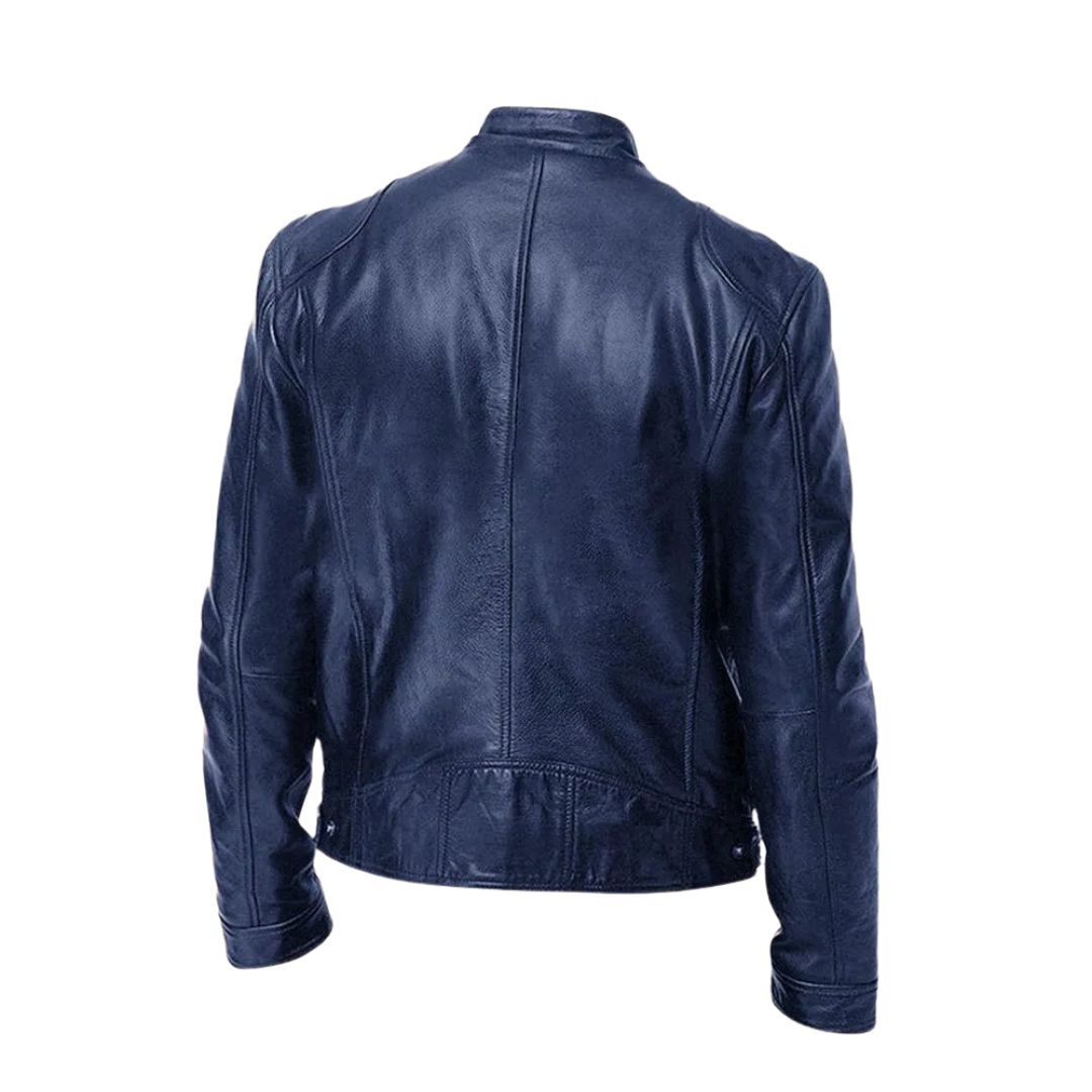 James & Elly™ | Casual Leather Jacket
