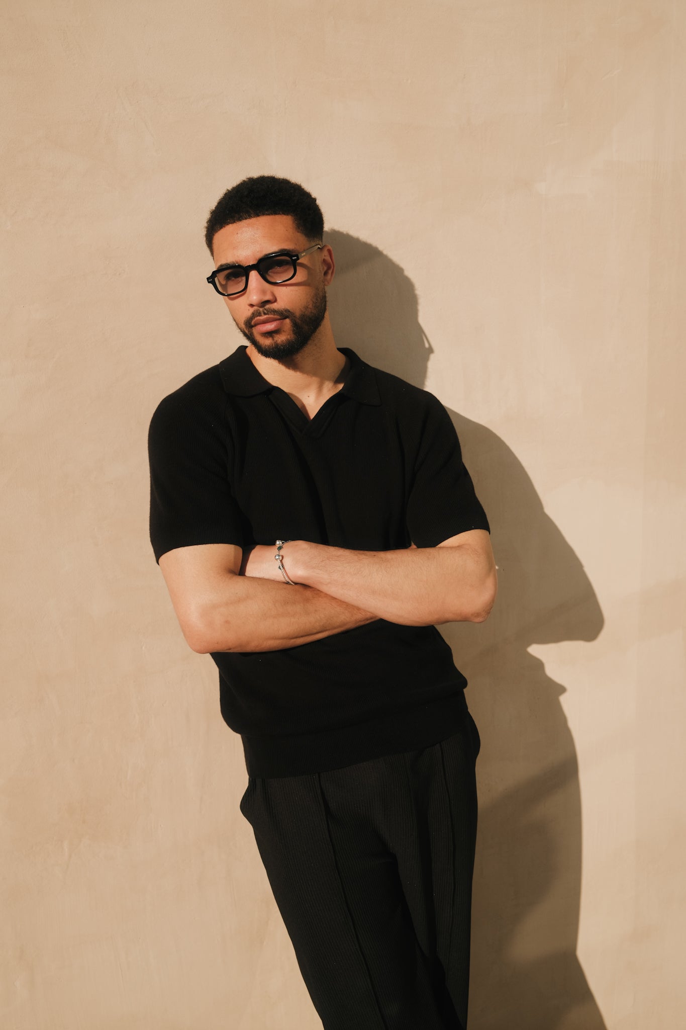 James & Elly™ | Yacht Polo - Black