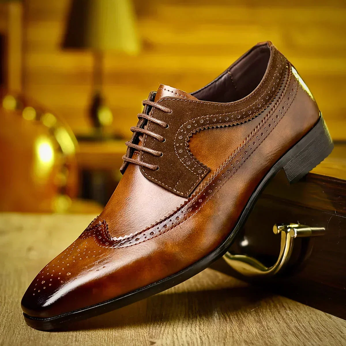 Alexander Prescott suit shoes