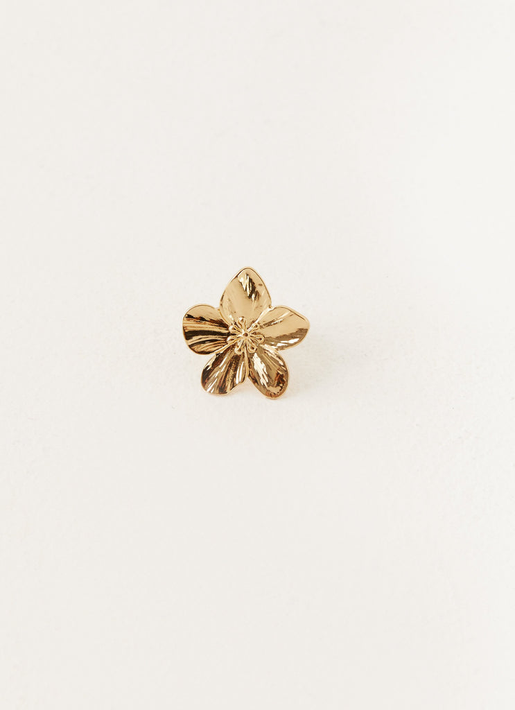 James & Elly™ | Gold Flower Ring