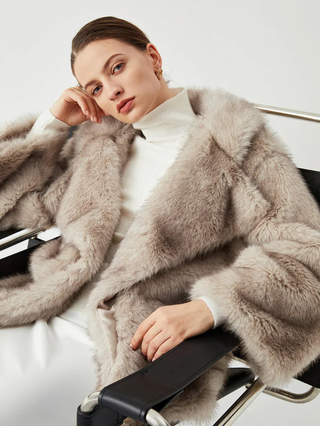 James & Elly™ | Fur Jacket
