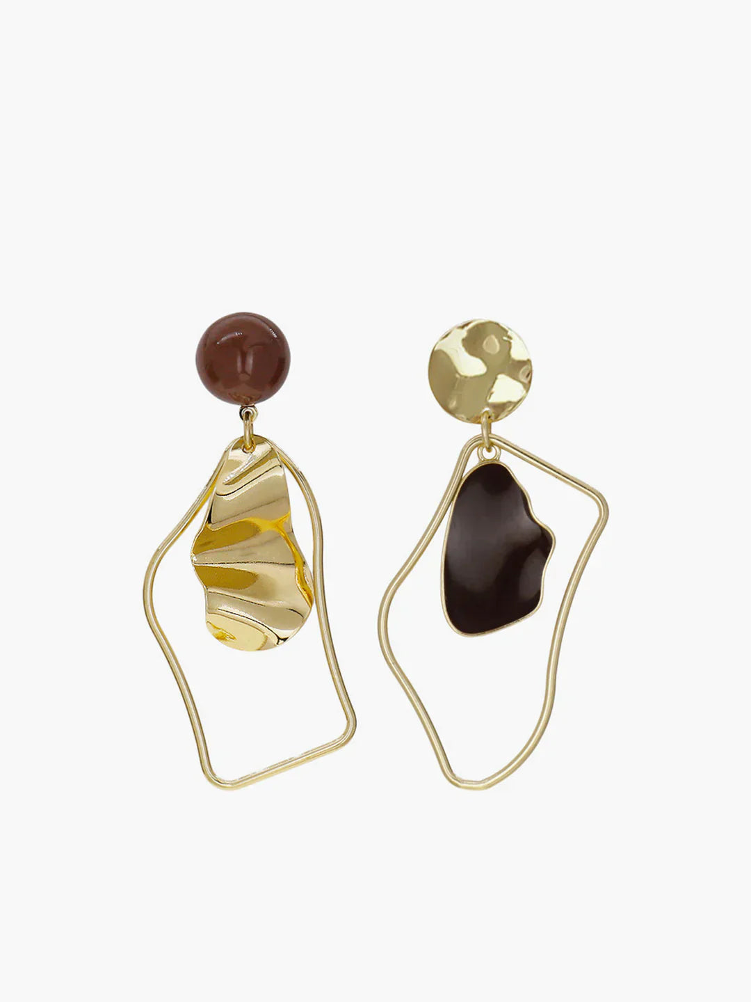 James & Elly™ | Irregular Retro Drop Earrings