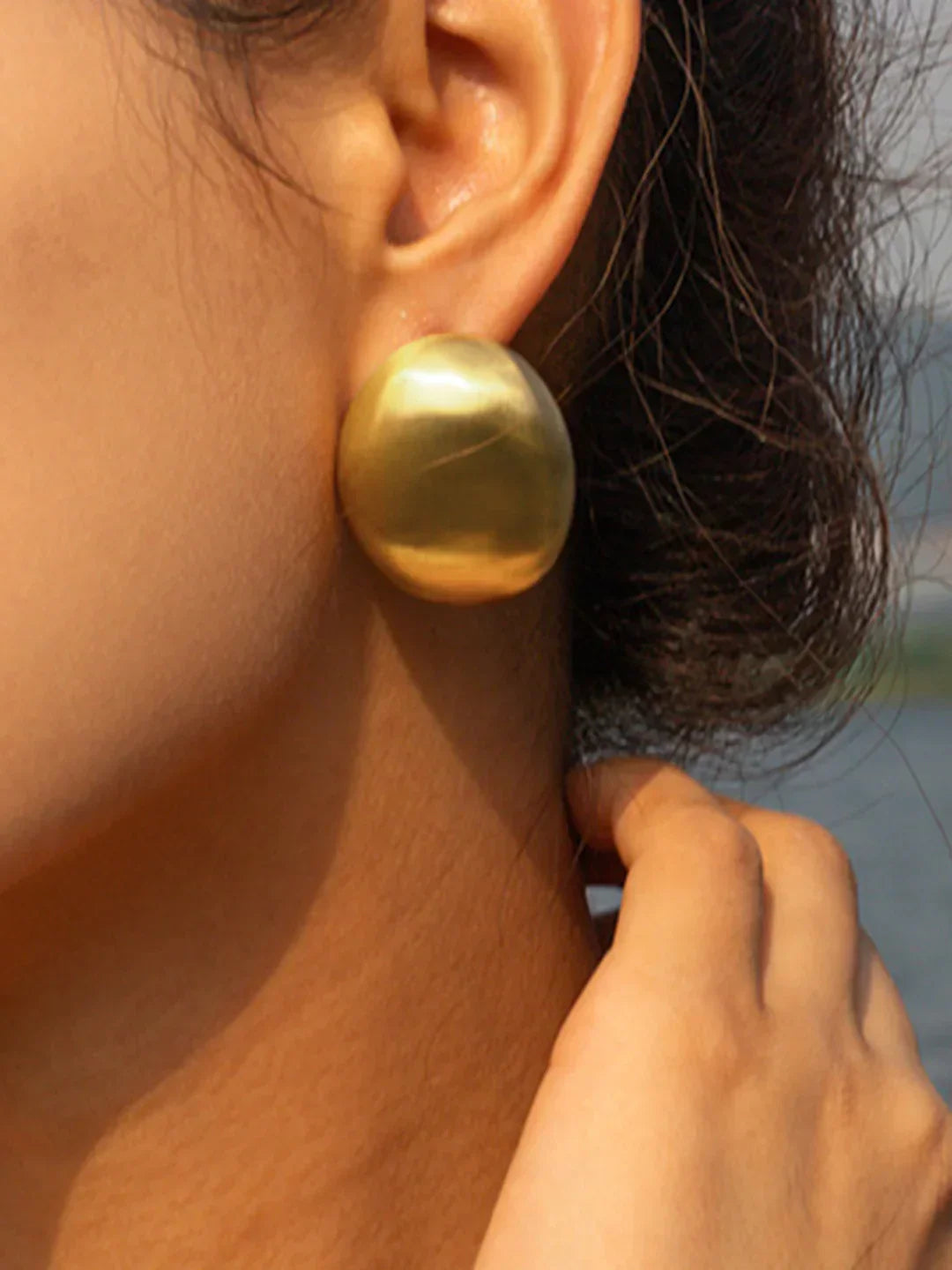 James & Elly™ | Always Elegant Earrings in Brushed Steel