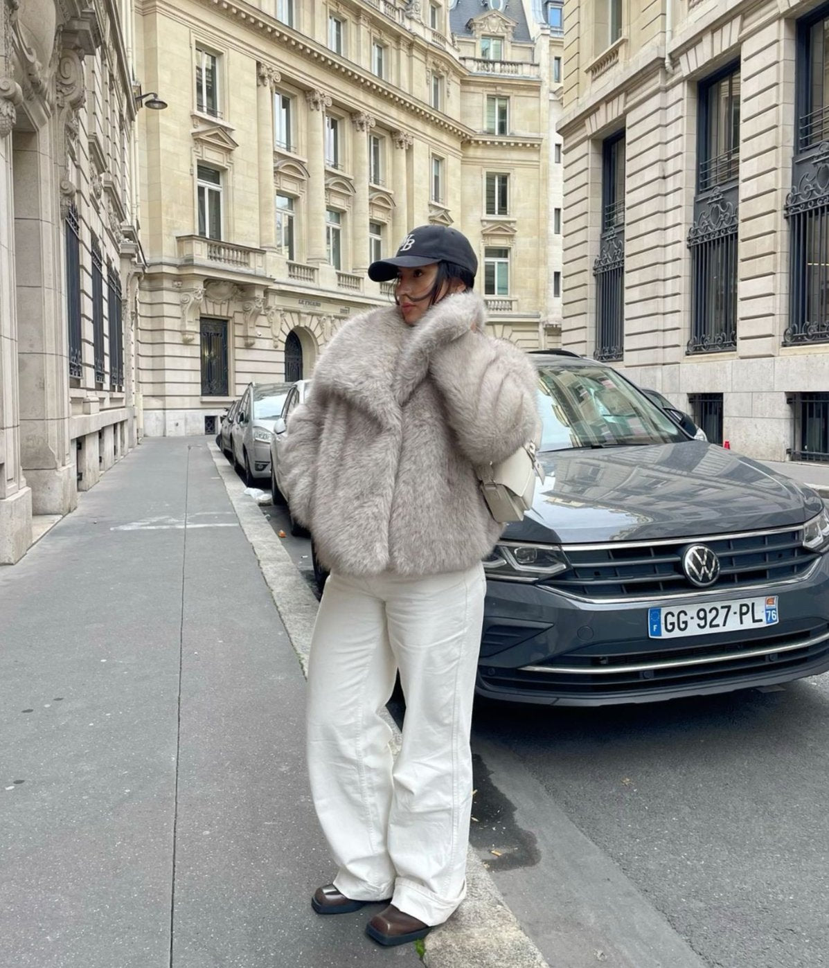 James & Elly™ | Faux Fur Jacket