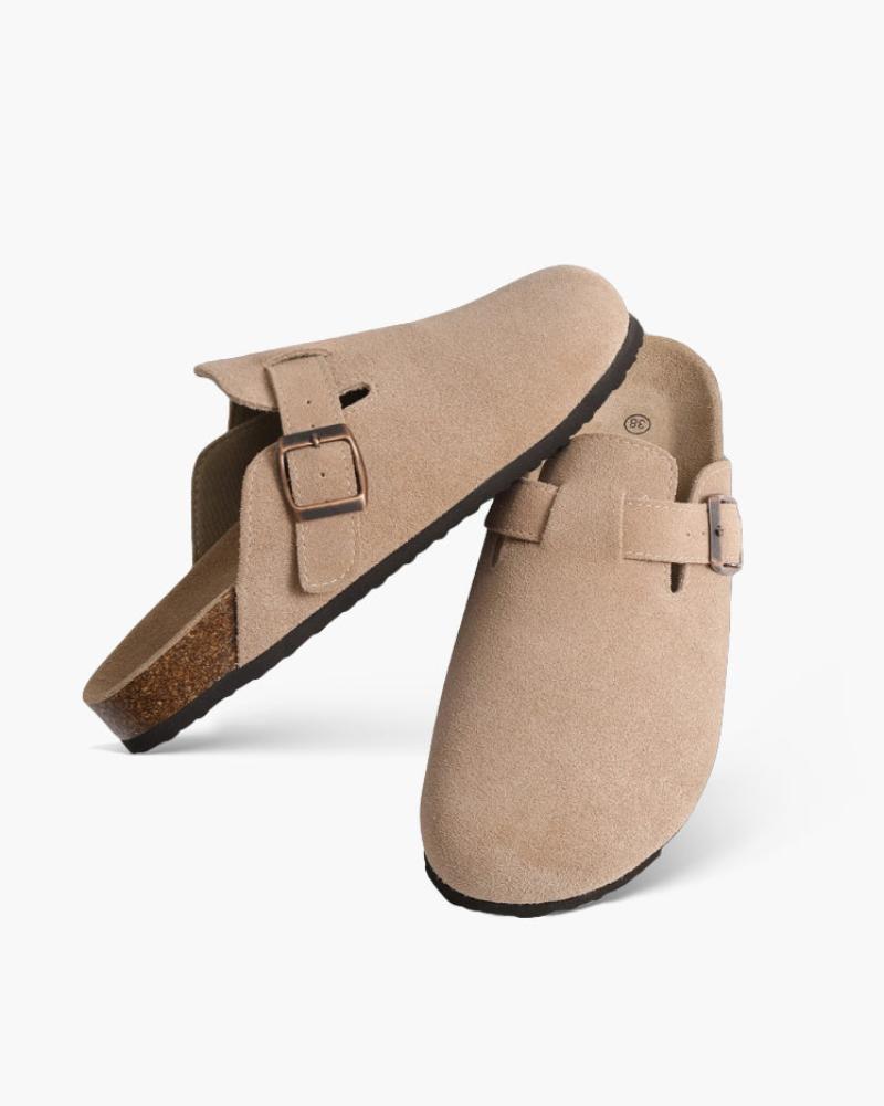 James & Elly™ | Suede Clogs