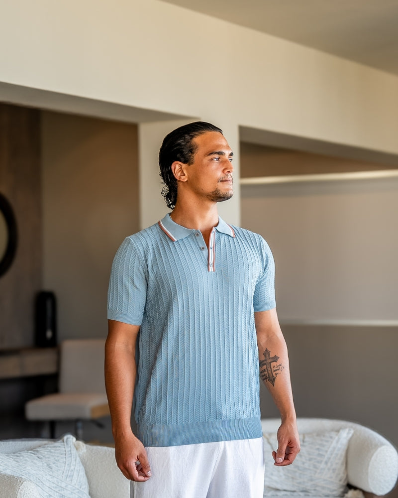 James & Elly™ | Ashford Knit Polo