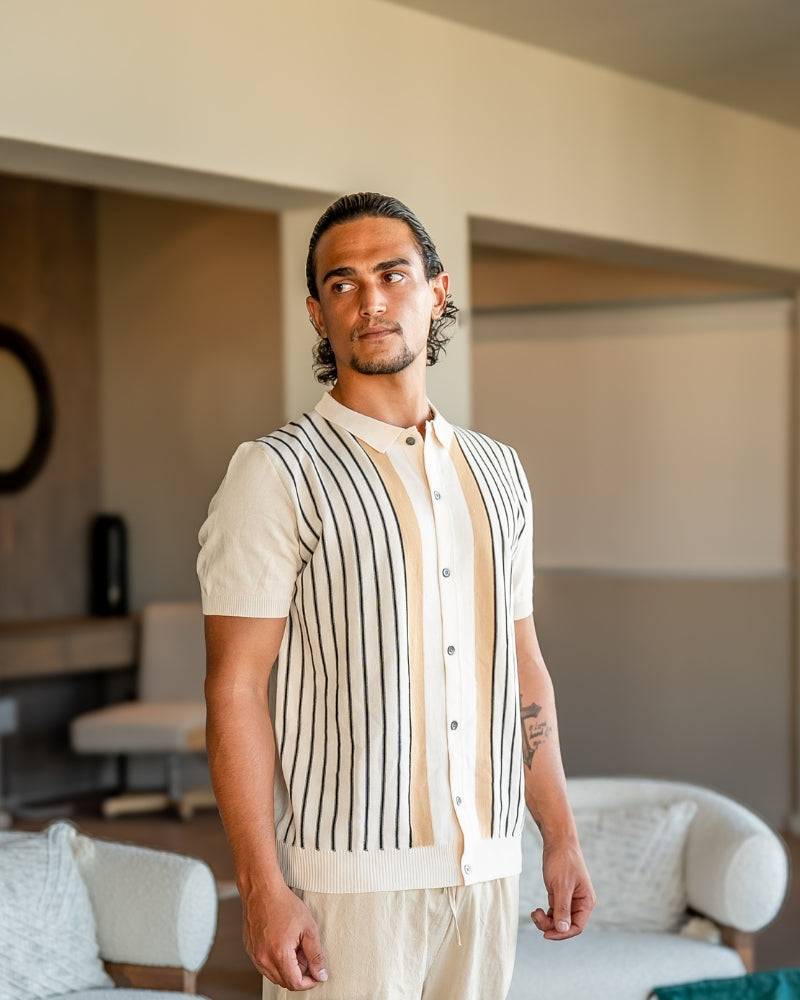 James & Elly™ | Monte Carlo Knit Polo