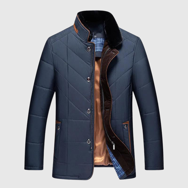 Men’s Quilted Insulated Winter Jacket