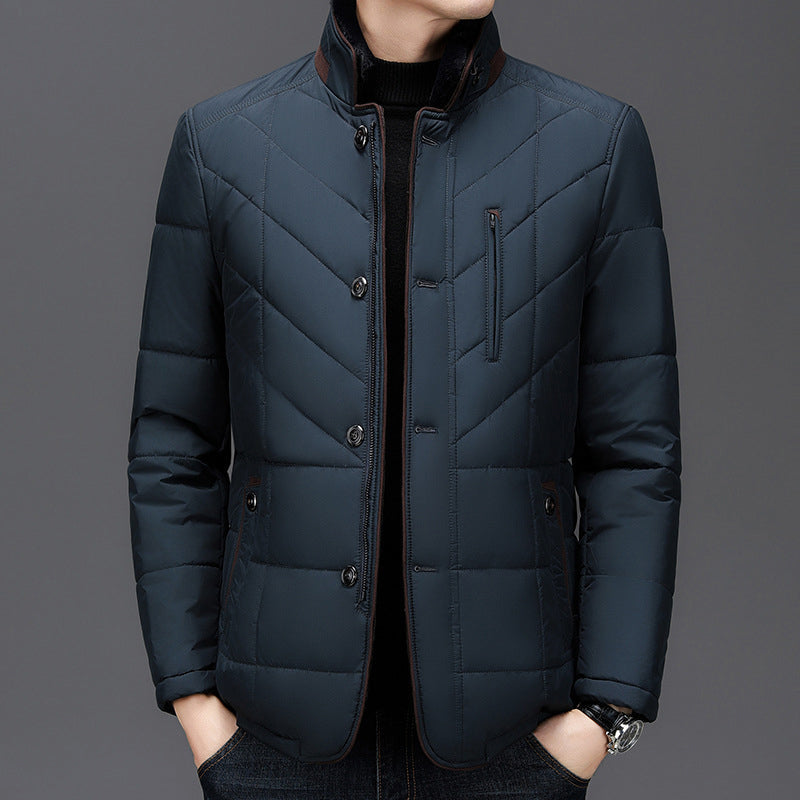 Men’s Quilted Insulated Winter Jacket