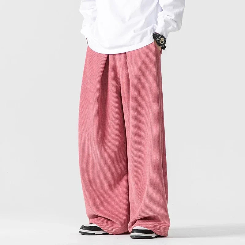Knox Wide-Leg Corduroy Pants