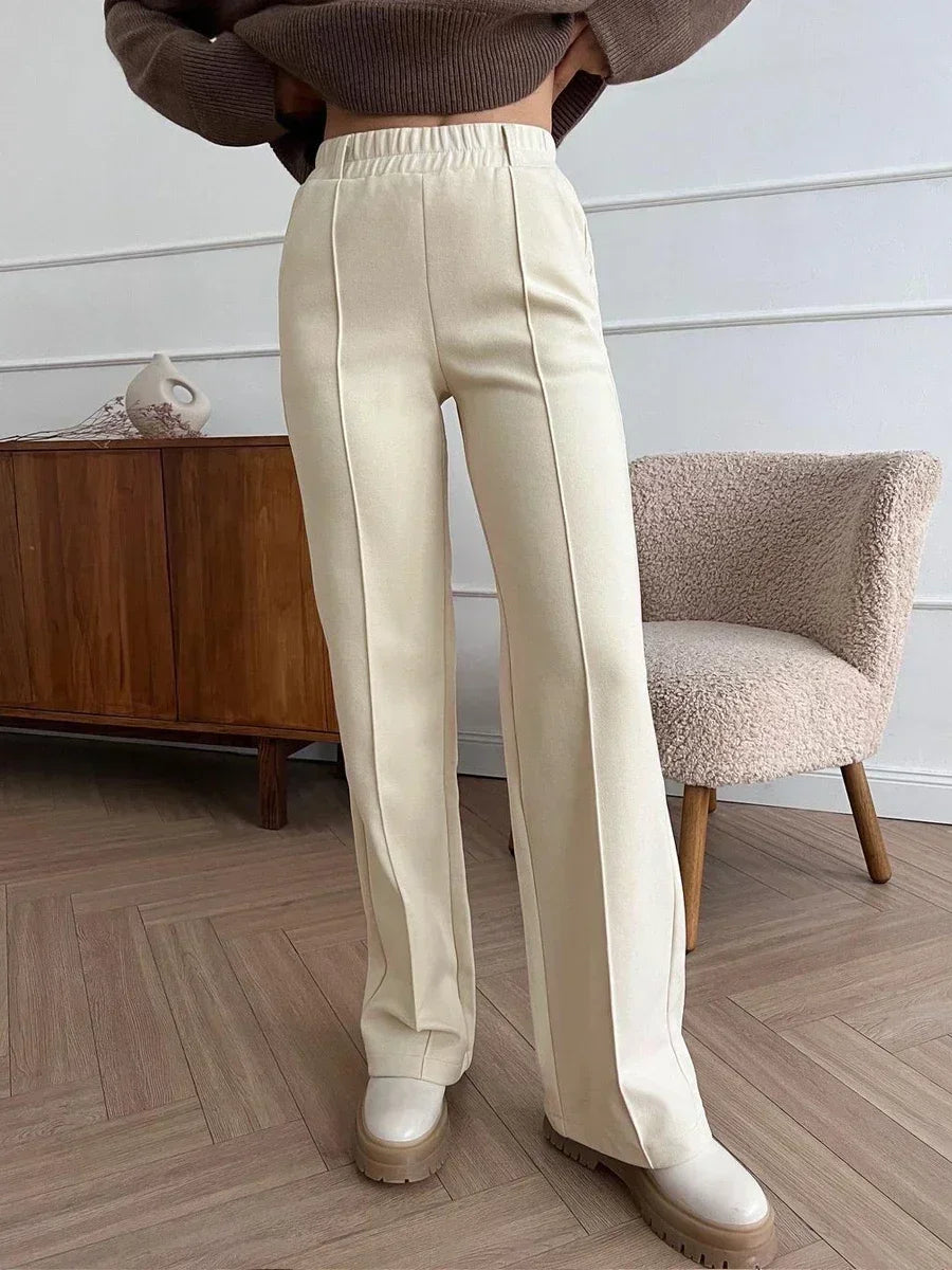 James & Elly™ | Elegant Trousers with Elastic Waist