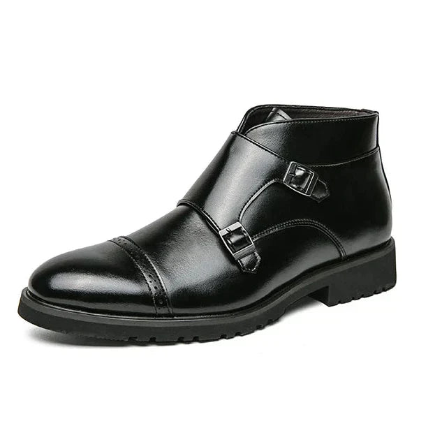 Darell™ | Monk Double Buckle Boots