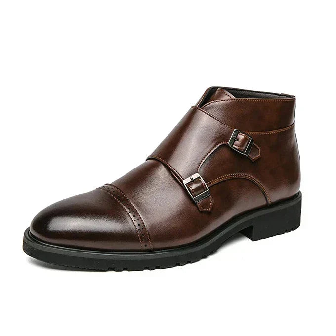 Darell™ | Monk Double Buckle Boots