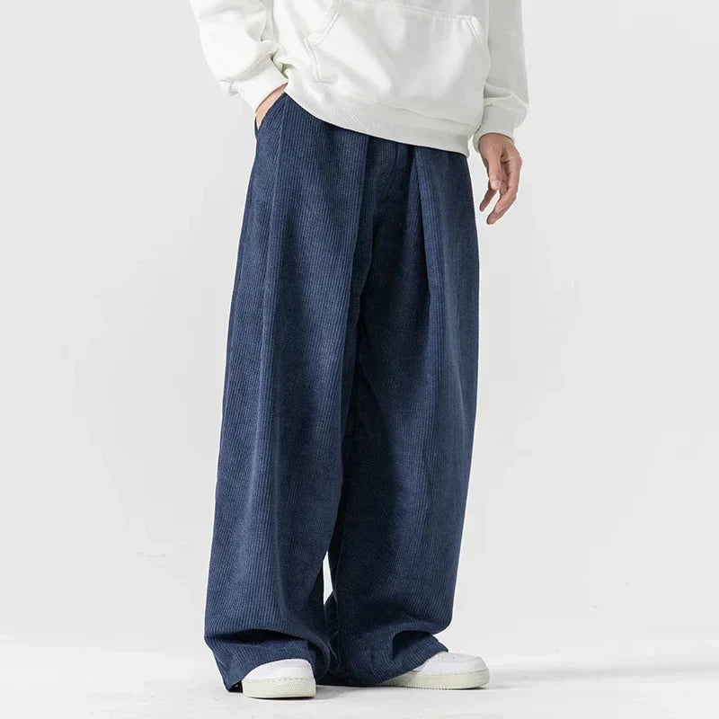 Knox Wide-Leg Corduroy Pants