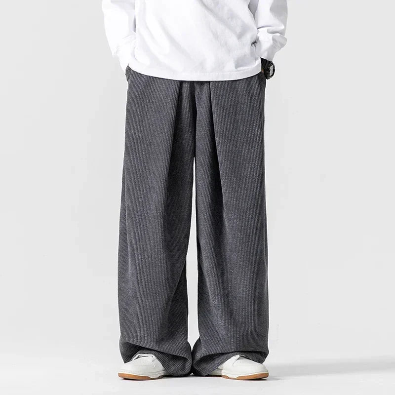 Knox Wide-Leg Corduroy Pants