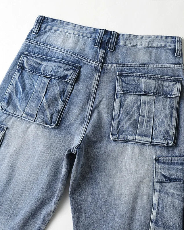 Ryder Washed Cargo Jeans