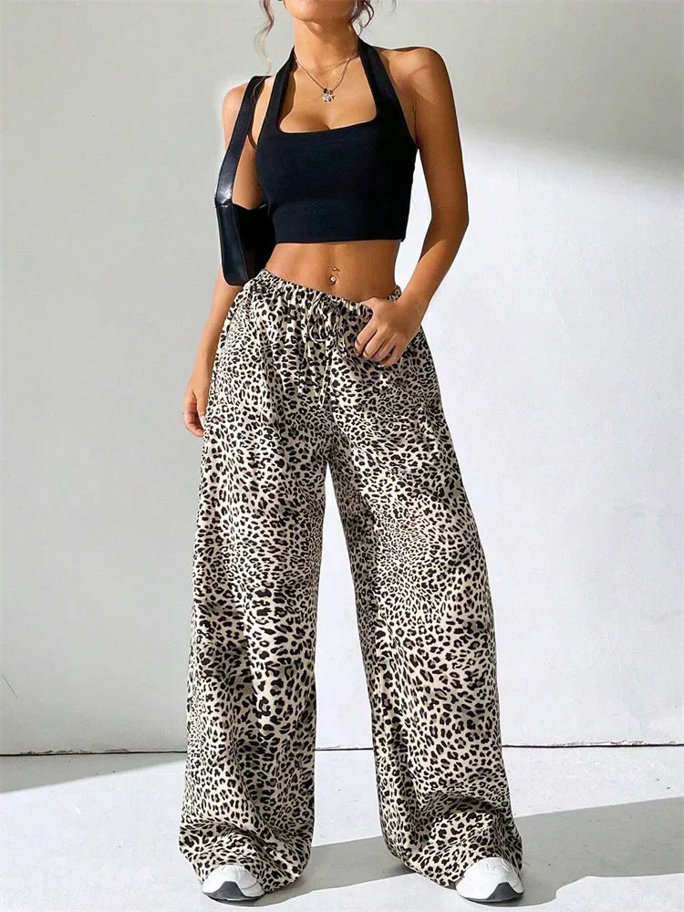 James & Elly™ | Leopard Trousers