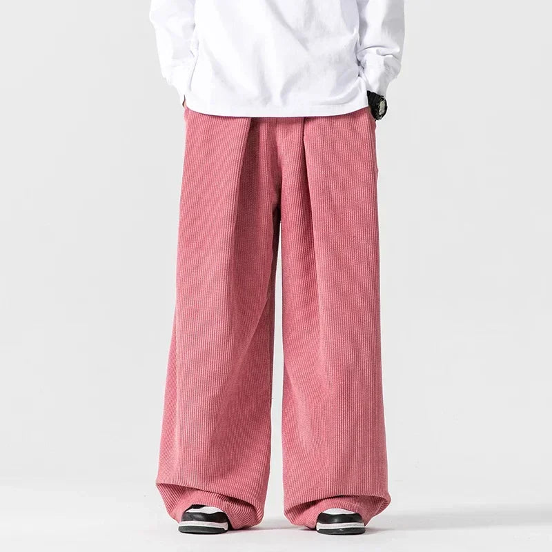 Knox Wide-Leg Corduroy Pants
