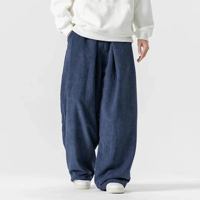 Knox Wide-Leg Corduroy Pants