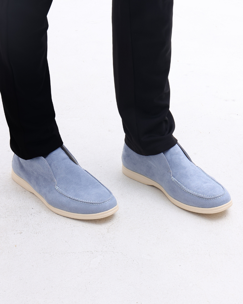 James & Elly™ | High Suede Loafers