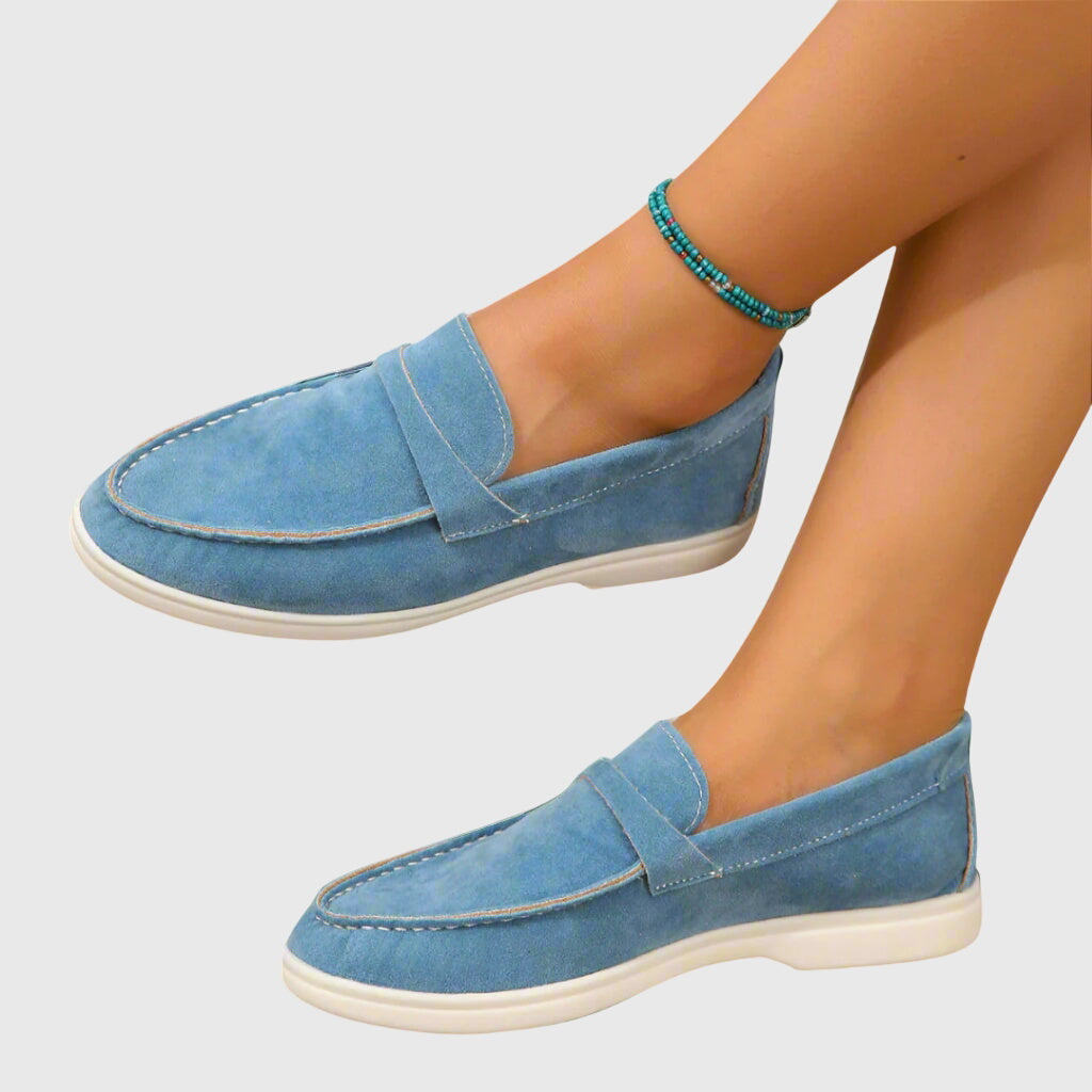 Molly - Suede Loafers