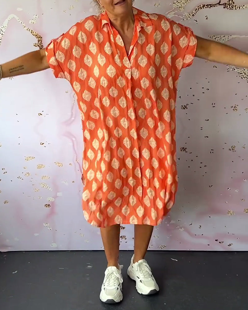 James & Elly™ | Light Shirt Dress