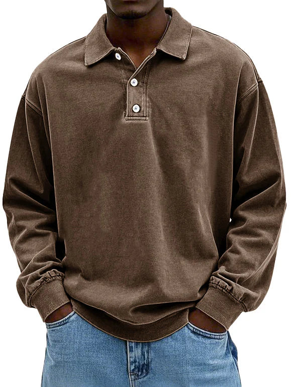 Jean | Stylish Long Sleeve Polo