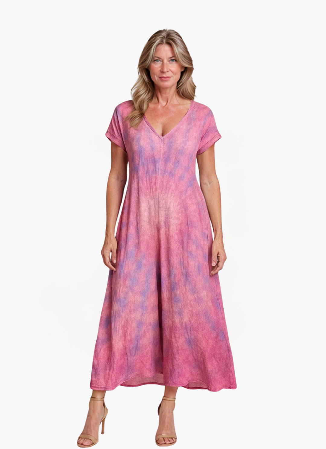 James & Elly™ | Maxi Batik Dress Ample